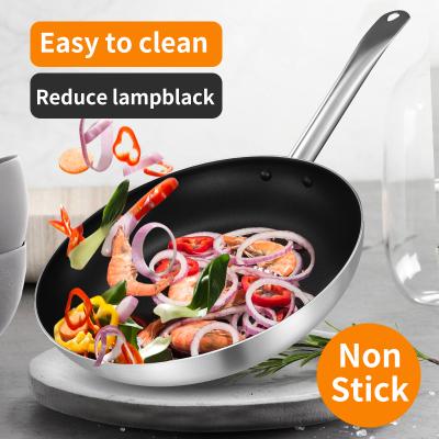 China Drop Shipping Aluminum Alloy Pan Pancake Egg Pan Frying Pan Set Cookware Non-Stick Cookware Viable for sale