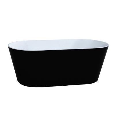 China Soft & smooth Wholesale  freestanding Acrylic Bathtub  Oval Shaped Freestanding for Hotel bathroom for sale