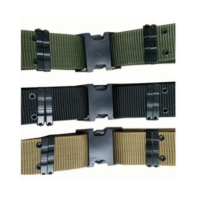 China Outdoor Activity Top Sale In Amazon Gun Nylon Belt Camouflage Training Tactical Heavy Duty Hold Up Belt for sale