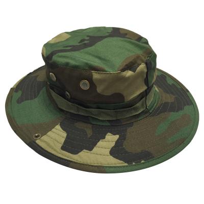 China Fashionable Tactical Military Hat Camouflage Army Hat Quick Dry Fishing Camouflage Camouflage Mens Bucket Hat For Mens Womens Hat for sale