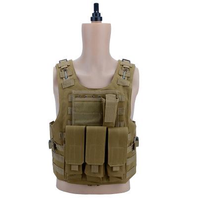 China Hot Sale Outdoor Tactical Airsoft Military Paintball Carrier Armor Combat Hunting Molle Plate Tactical Vest for sale