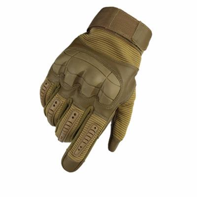 China Wholesale Durable Hot Sale Tactical Army Htony Military Outdoor Gloves With Knukcle And Finger Rubber Hind Protective Softshell for sale