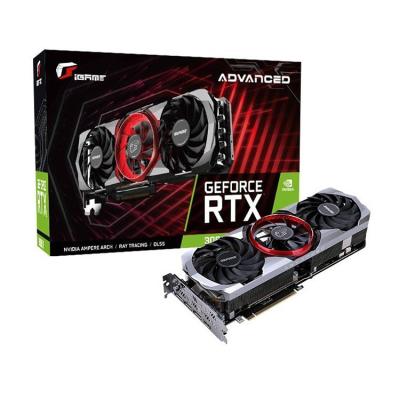 China Desktop in GeForce RTX 3080 Running Cheap Colorful iGame Graphics Card Price RTX 3080ti OC 12G LHR Advanced Gaming Graphics Card for sale