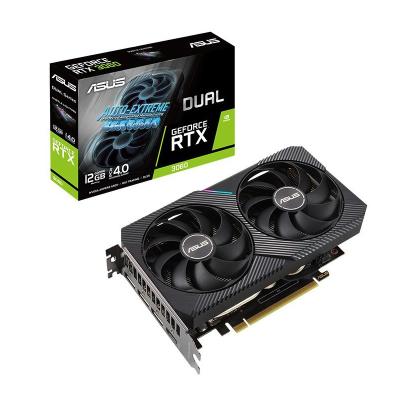 중국 Desktop For ASUS DUAL GeForce RTX 3060 O12G Gaming Graphics Card GDDR6 12GB GPU RTX 3060 PCIe 4 Video Card 판매용