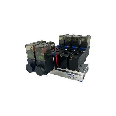 China General Senya Pneumatic Manufacturer in China OEM Integrated Switch Series Mixed Manifold with Pilot Oriented Pneumatic Directional D-SUB Va for sale