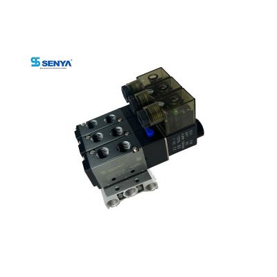 China General Senya Pneumatic Chinese Manufacture Top Level SU Series Mixed Manifold with D-SUB Pilot Oriented Pneumatic Directional Valve for sale