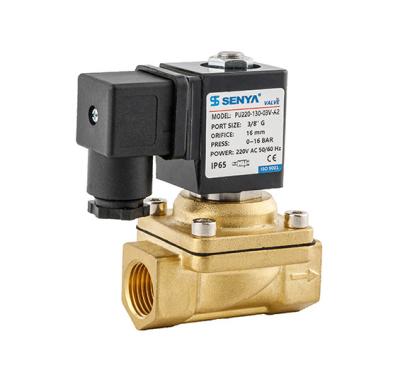 China SENYA PU220 2/2 General Ways Direct Acting Solenoid Valve For General Purpose Application for sale