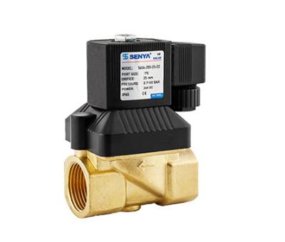 China SENYA High Pressure System, 5404 Series 2/2 Way Pilot Operated Solenoid Valve For High Pressure for sale