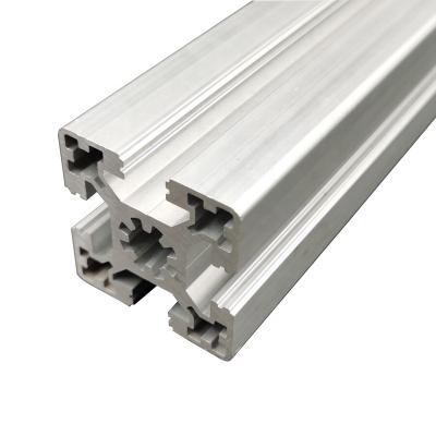 China Industrial construction or industrial use aluminum alloy section cnc v slot 4545 t track aluminum profile for sale