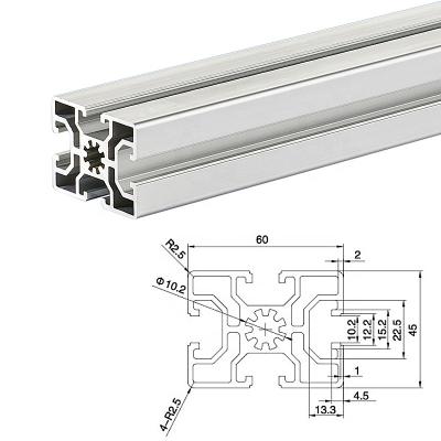 China Aluminum line 4560 aluminum construction profile extrusion press or profile use industrial porcelain for sale