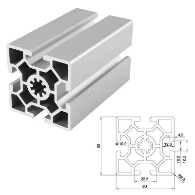 China Construction or industrial use shanghai cnc aluminum alloy 6063 aluminum alloy extrusion used 6060 aluminum profile for sale