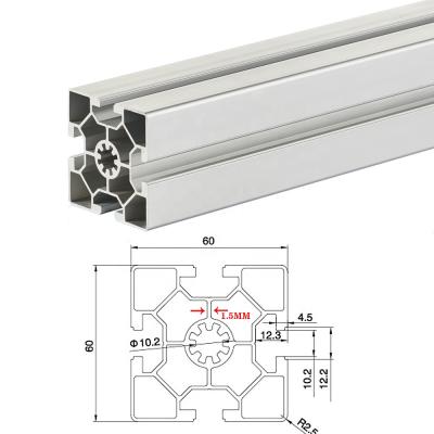 China Construction or industrial use aluminum profile upsetting press line 6060 aluminum extrusion of aluminum frame for sale