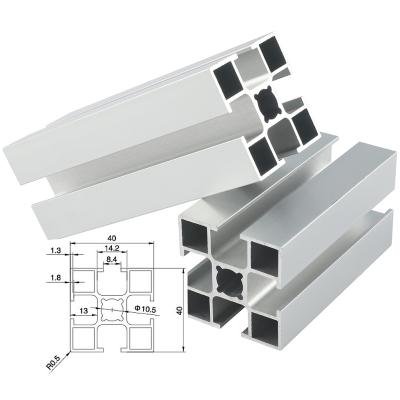 China Construction or use industrial types of aluminum profile processing and customization national standard aluminum profiles 4040 for sale