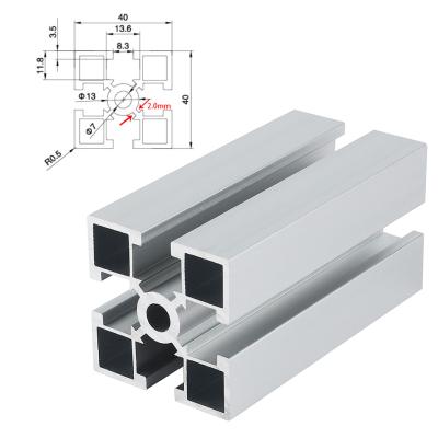 China Construction or Industrial Use Aluminum Ingots 6063 Anodized Aluminum Profile Extrusion Material Names for sale