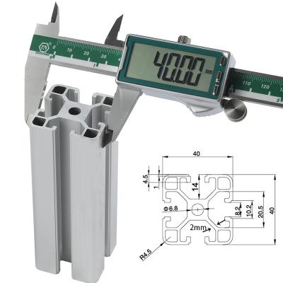 China Workbench 40x80 Alloy Profile T Track 4040 Aluminum Alloy Industrial Use Customized Construction Or Profile for sale