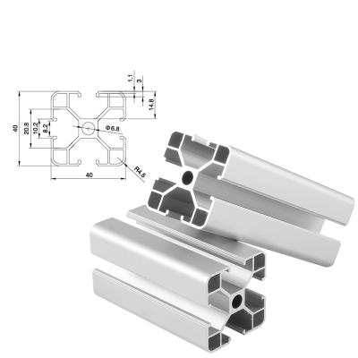 China Aluminum construction frame or industrial use solar panel frame extrusion t slot 4040 aluminum profile for sale