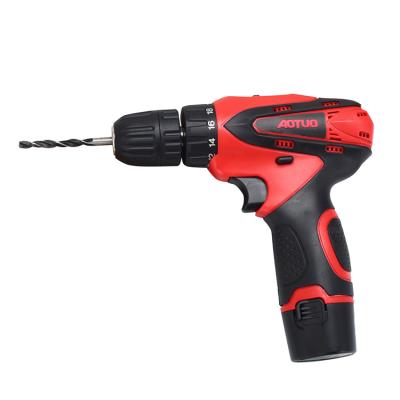 China Multifunctional Alloy Steel Electric Screwdriver Set Cordless Drill Machine- Rechargeable Lithium Battery Electric Drill 12V Home DIY for sale