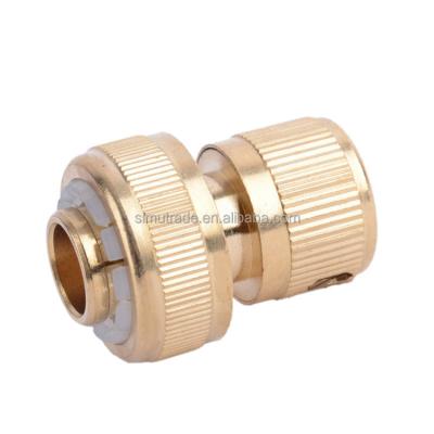 China Car Wash Hose With Inner Diameter 20mm 3/4 High Quality Copper Quick Connect For Inner Diameter 20mm Garden Hose Car Wash Hose Connector for sale