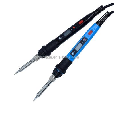 China Rise Type Digital Display Electric Soldering Pencil Handle KS908 Iron Internally Heated Thermostat Electric Soldering Iron for sale