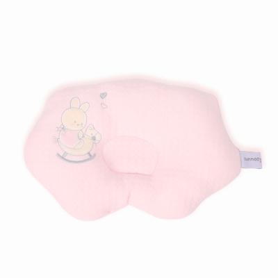 China PORTABLE Hot Sale Cute Newborn Baby Crib Pillow Eco-Friendly Cotton Baby Head Shaping Sleep Protection Care Pillow for sale