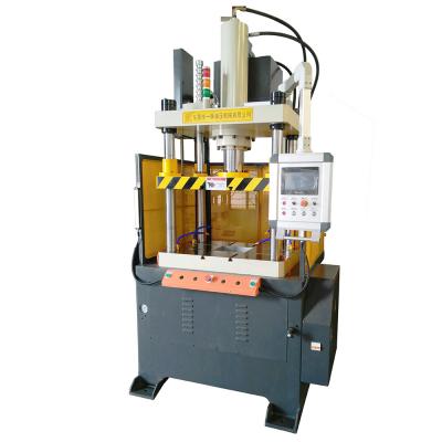 China Alloy Aluminum Die Casting Parts Die Casting Spare Parts Deburring 40 Ton PLC Hydraulic Press Deburring Machine for sale