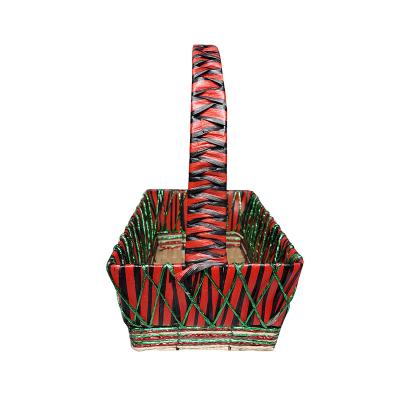 China Folding Strong Hold UAE Exported Natural Candy Basket for sale