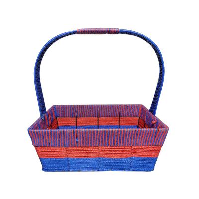 China Folding Strong Hold Mexico Exported Natural Nordic Picnic Basket for sale