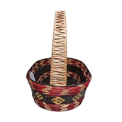 China Best Quality Folding Mexico Exported Willow Natural Fruit Basket for sale