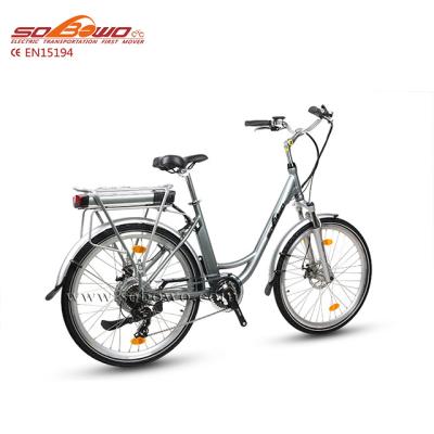 China High Quality Standard Front Suspension Fork 250w Electric Bike Bafang Motor City Ebike for sale