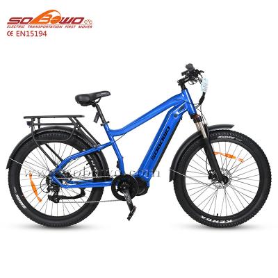 China Standard Bafang 1000W Mid Motor Mountain E Bike 11.6ah Lithium Battery Electric Bicycle for sale