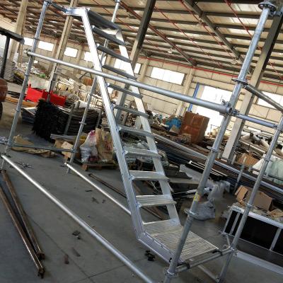 China Modern Aluminum Step Ladder Stairs Straight Aluminum Ladders for sale