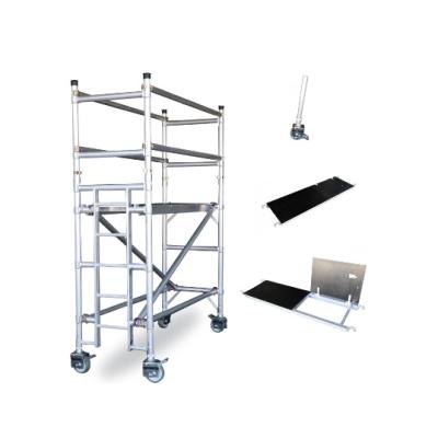 China Modern Scaffolding Aluminum Planks With Ladder Working Platform for sale