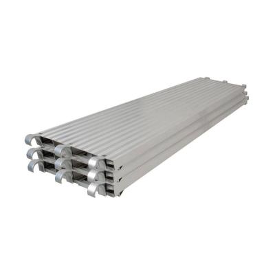 China Modern high strength standard construction scaffolding aluminum plank for sale