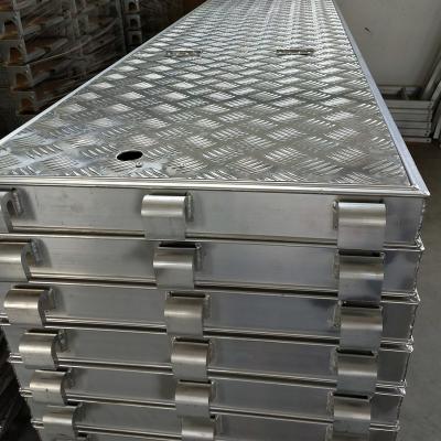 China Modern Safety All Aluminum Scaffolding Planks for sale