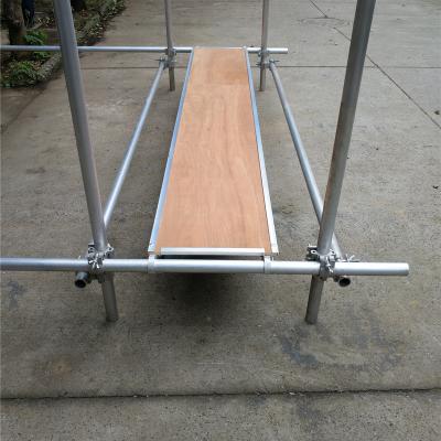 China 10ft modern quality scaffolding aluminum plank with plywood platform for sale for sale