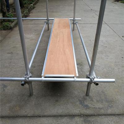 China Industrial Scaffolding Platform Aluminum Frame Plywood Platform for sale