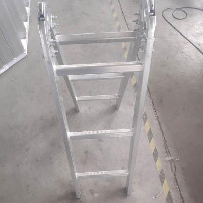 China Folding Ladders Custom Safety Folding Ladder Portable High Quality Aluminum for sale