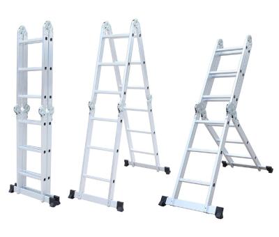 China Modern best price aluminum multifunctional stable ladder with EN131 AM0116D for sale