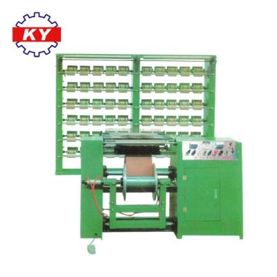 China All Kinds Of Elastic Yarn KY High Quality Rubber Warping Machine For Spandex Latex Yarn for sale