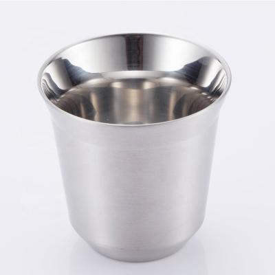 China Sustainable Luxury Metal Coffee Mug Stainless Steel Coffee Mug Custom for sale