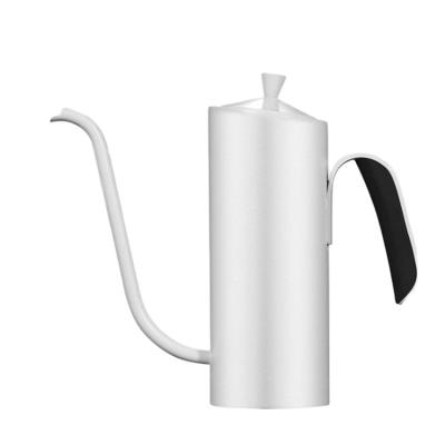 China WITH LID stainless steel coffee teapot for drip coffee drip over coffee kettle for sale