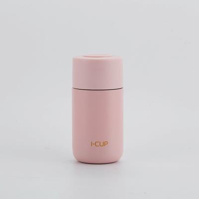 China Wholesale PORTABLE 316 Stainless Steel Mini Vacuum Flask Vacuum Cup With Filter for sale