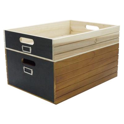 China Farm Handmade Wholesale Custom Fruit Wooden Box Sundries Storage Wooden Box for sale