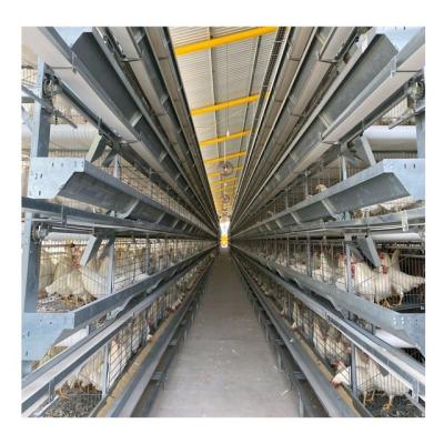 China 2020 hot sale A type of animal husbandry equipment chicken layer battery cage cage animal chicken cage for poultry farming for sale