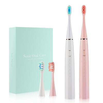 China ISO9001 BSCI Rechargeable One Charge Lasts 180 Days Travel Rechargeable Automatic Sonic Electric Toothbrush For Adult for sale