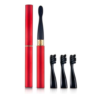 China Rechargeable Sonic Electric Toothbrush Lipstick Design For Lady for sale