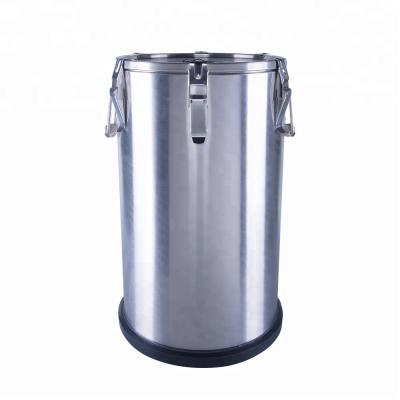 China Stainless Steel Commercial Use Food Container Sustainable Insulated Airtight 35 Liters for sale