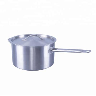 China Sustainable Food Grade Stainless Steel Non-Stick Milk Boiling Pot for sale