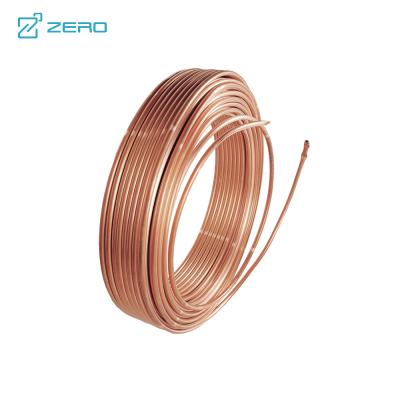 China ZERO AC Refrigeration Copper Tubes Pancake Coil Copper Pipe For Air Conditioner for sale