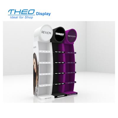 China Modern Branded Cosmetic Plastic Display Rack Holders for sale